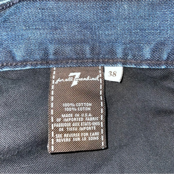 7 for all mankind relaxed jean W38/ L34 - Picture 7 of 14